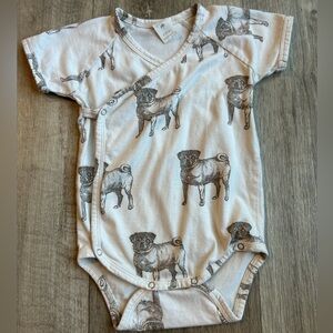 Kate Quinn Adorable Pug Print Kids One Piece